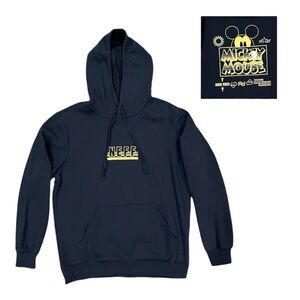 Neff Men's Black Hoodie with Yellow Graphic